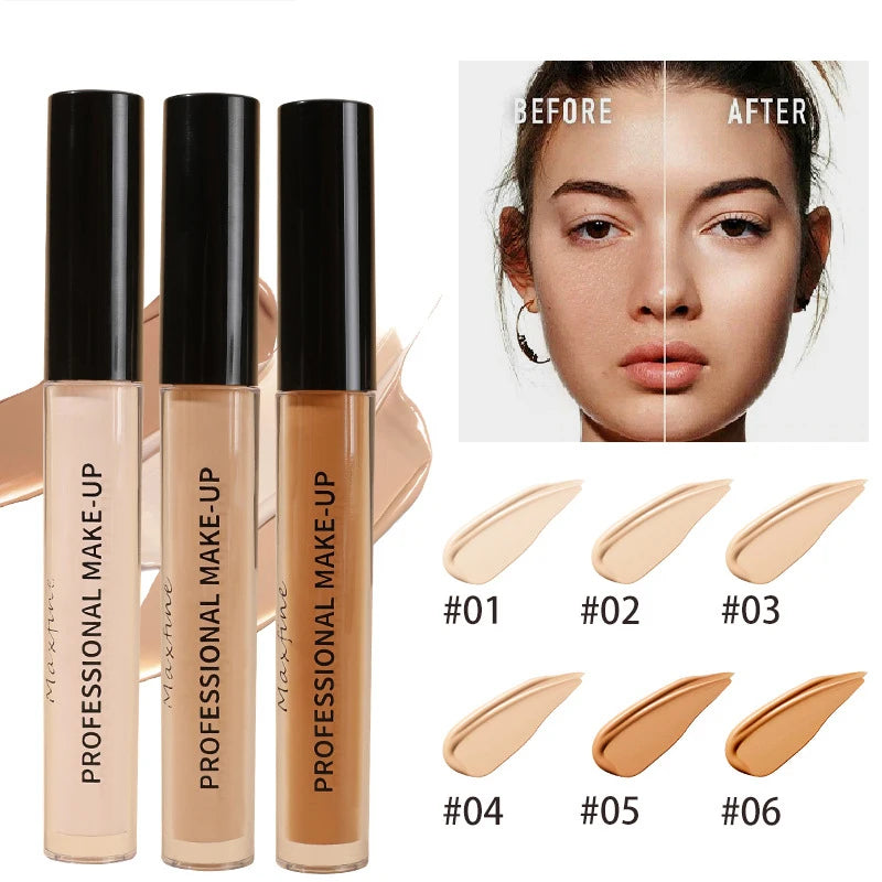 Achieve Flawless Skin with Our High Coverage Liquid Concealer - Waterproof, Oil Control, and Long Lasting!
